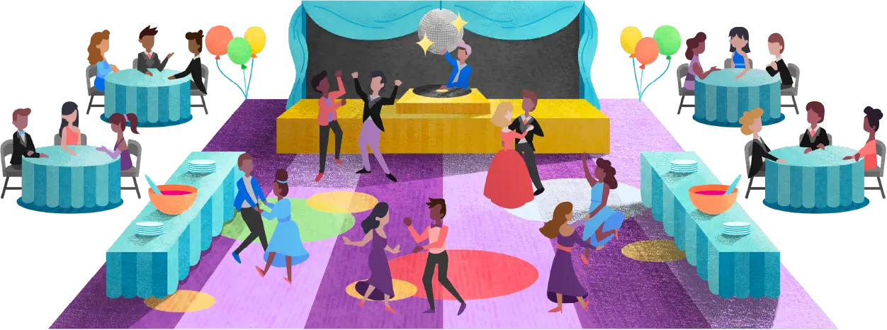 Hometown-Prom-Venue-Illustration-Students