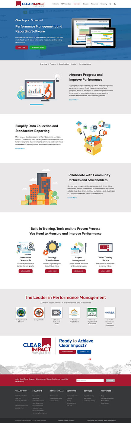 clear-impact-website-product-page