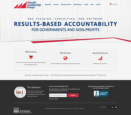 results-leadership-group-website