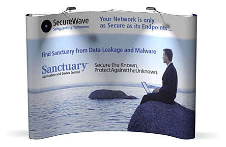 securewave-10x10-tradeshow-booth securewave-10x10-tradeshow-booth